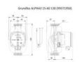 Насос циркуляционный Grundfos ALPHA3 15-60 130 (99371950) заказать в «Климат Технологии» Киев Украина