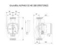 Насос циркуляционный Grundfos ALPHA3 32-40 180 (99371962) заказать в «Климат Технологии» Киев Украина