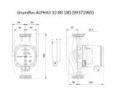Насос циркуляционный Grundfos ALPHA3 32-80 180 (99371965) замовити в «Клімат Технології» Київ Україна