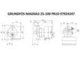 Регульований циркуляційний насос GRUNDFOS MAGNA3 25-100 180 PN10 97924247 замовити в «Клімат Технології» Київ Україна