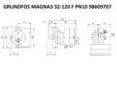 Регульований циркуляційний насос GRUNDFOS MAGNA3 32-120 180 98609707 замовити в «Клімат Технології» Київ Україна