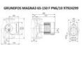 Регульований циркуляційний насос GRUNDFOS MAGNA3 65-150 F 97924299 замовити в «Клімат Технології» Київ Україна