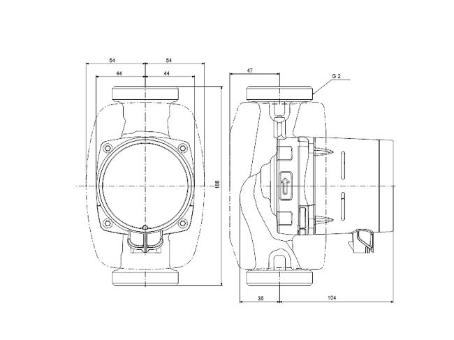 Насос циркуляційний Grundfos ALPHA1 32-80 180 (99199597) замовити в «Клімат Технології» Київ Україна