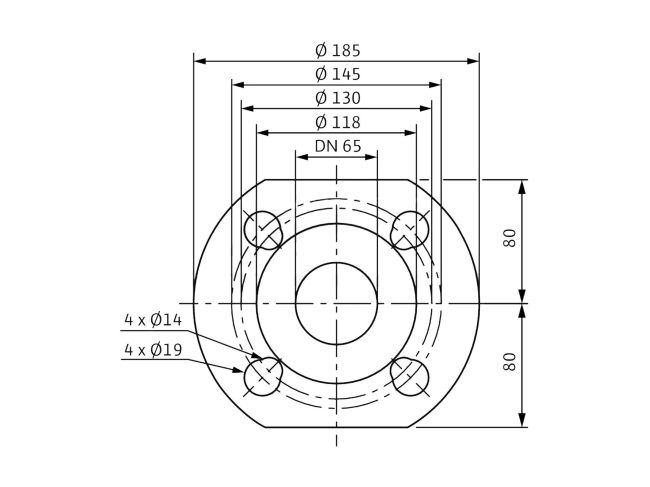 Насос циркуляционный Wilo Yonos MAXO 65/0,5-12 2120654 заказать в «Климат Технологии» Киев Украина