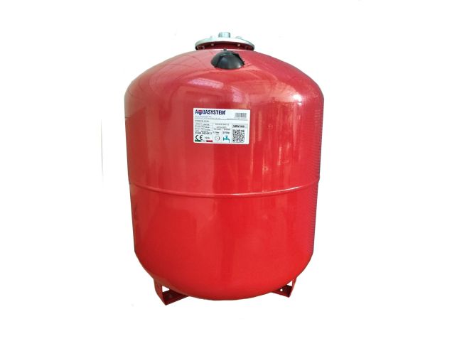 Бак розширювальний для опалення Aquasystem VRV 100 з ніжками замовити в «Клімат Технології» Київ Україна