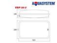 Бак расширительный для отопления Aquasystem VRP 205-12 заказать в «Климат Технологии» Киев Украина