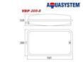 Бак расширительный для отопления Aquasystem VRP 205-8 заказать в «Климат Технологии» Киев Украина