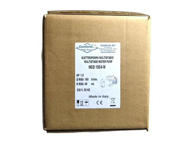 Многоступенчатый самовсасывающий насос Conforto MCO 150/4 M заказать в «Климат Технологии» Киев Украина