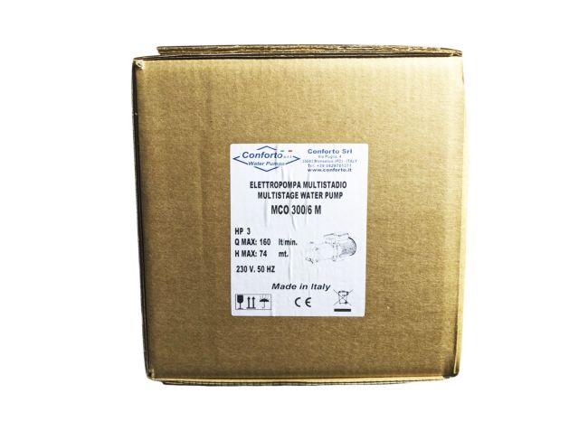 Многоступенчатый самовсасывающий насос Conforto MCO 300/6 M заказать в «Климат Технологии» Киев Украина
