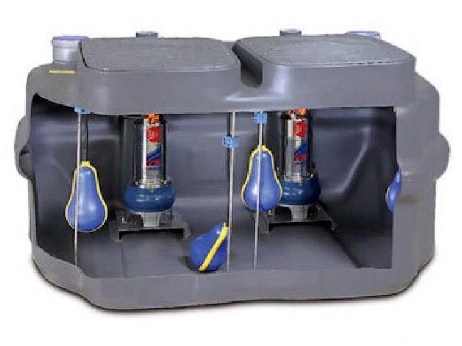 Канализационная насосная станция Pedrollo SAR 550 BCm 10/50 KSF55SGM81 заказать в «Климат Технологии» Киев Украина