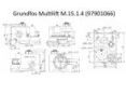 Каналізаційна насосна станція Grundfos Multilift M.15.1.4 (97901066) замовити в «Клімат Технології» Київ Україна