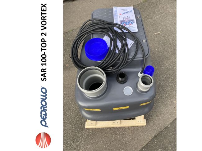 Канализационная насосная станция Pedrollo SAR 100 TOP 2 VORTEX KSF10TOPV12A1U заказать в «Климат Технологии» Киев Украина