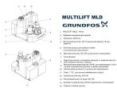 Канализационная насосная станция Grundfos Multilift MLD.24.3.2 (97901110) заказать в «Климат Технологии» Киев Украина
