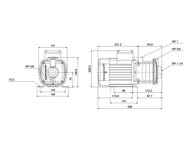 Многоступенчатый насос Grundfos CM5-2 92889587 заказать в «Климат Технологии» Киев Украина