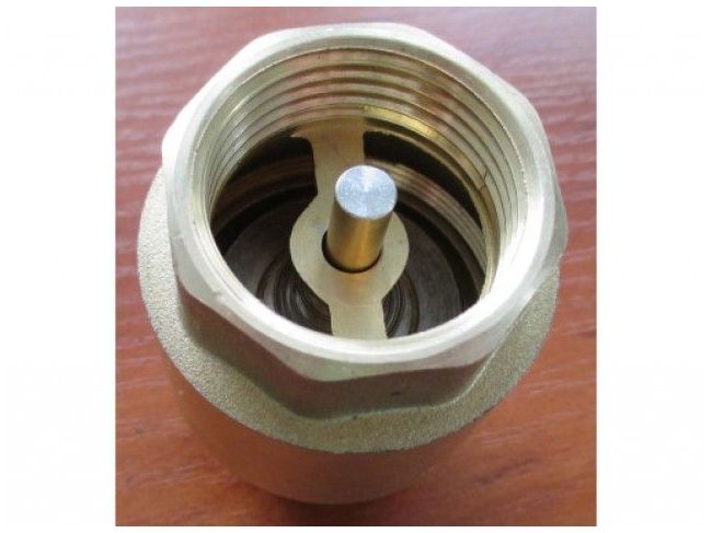 Клапан зворотний з латунним штоком Ду25 1ВН замовити в «Клімат Технології» Київ Україна