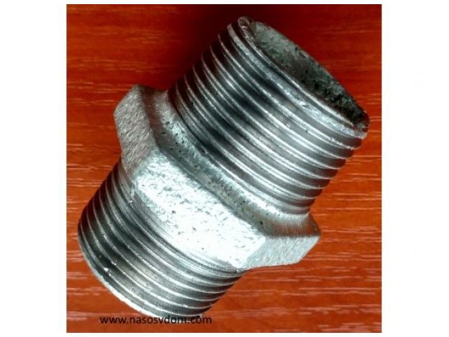 Ниппель чугунный Арт.280 Ду 25 заказать в «Климат Технологии» Киев Украина