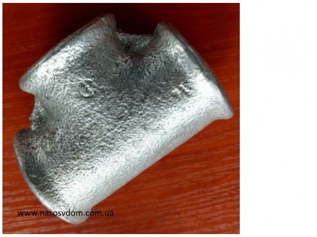 Тройник чугунный ВВ Ду25 заказать в «Климат Технологии» Киев Украина