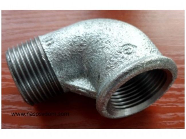 Косинець чавунний арт.92 ВН Ду25 замовити в «Клімат Технології» Київ Україна