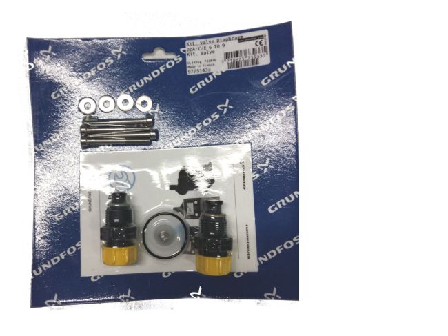 Клапан/диафрагма GRUNDFOS DDA,DDC 6/9 SD-S-PP/V/C-1 97751433 заказать в «Климат Технологии» Киев Украина