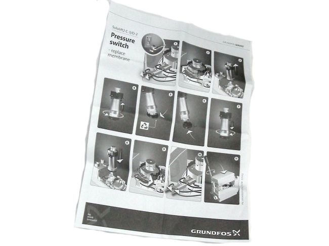 Мембрана датчика Grundfos Sololift2 99030518 заказать в «Климат Технологии» Киев Украина