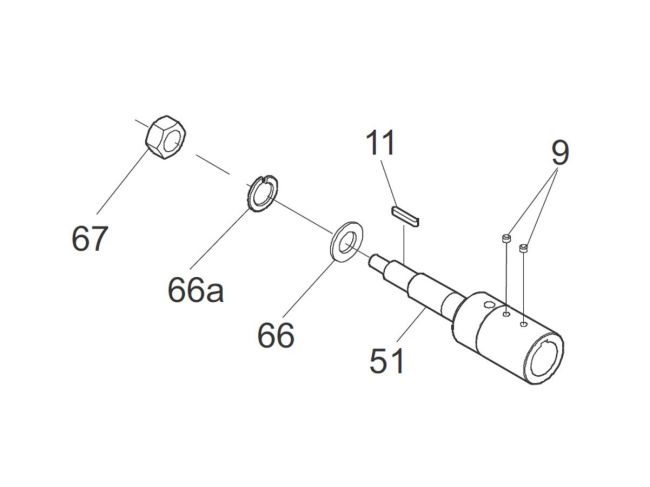 Вал в комплекті D28 до GRUNDFOS NB/TP арт. 96039354 замовити в «Клімат Технології» Київ Україна