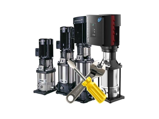 Ремонт GRUNDFOS CR 4 кВт - 9 кВт заказать в «Климат Технологии» Киев Украина