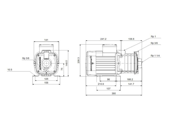 Багатоступінчастий насос Grundfos СМ 5-5 1х220 97516571 замовити в «Клімат Технології» Київ Україна