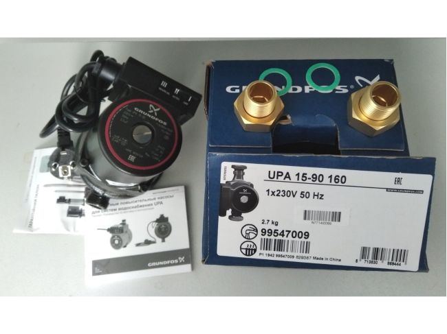 Насос для підвищення тиску Grundfos UPA 15-90 (99547009) замовити в «Клімат Технології» Київ Україна